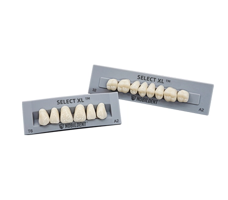 Dientes de dentadura artificial NOBILDENT Select XL